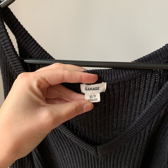 Garage off the shoulder sweater - Picture 2 of 2